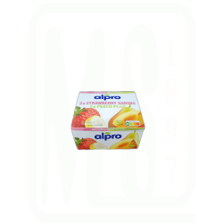 YOGUR ALPRO PANACHE PACK-4 X 125 GR