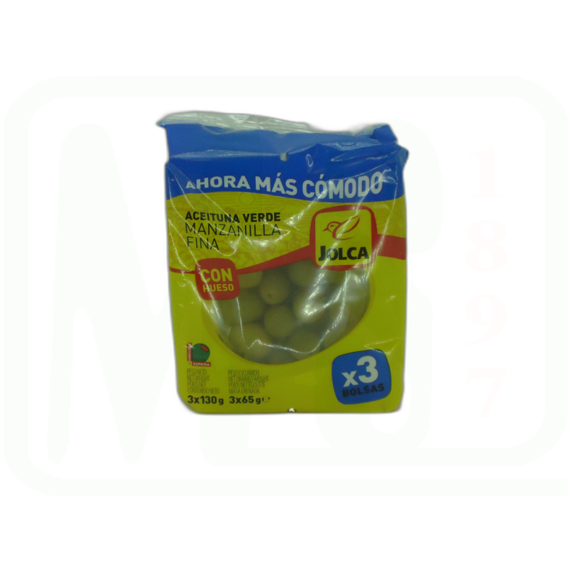 ACEITUNAS MANZANILLA P/3 BOLSAS