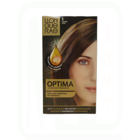 TINTE OPTIMA Nº5 AMONIACO CASTAÑO CLARO