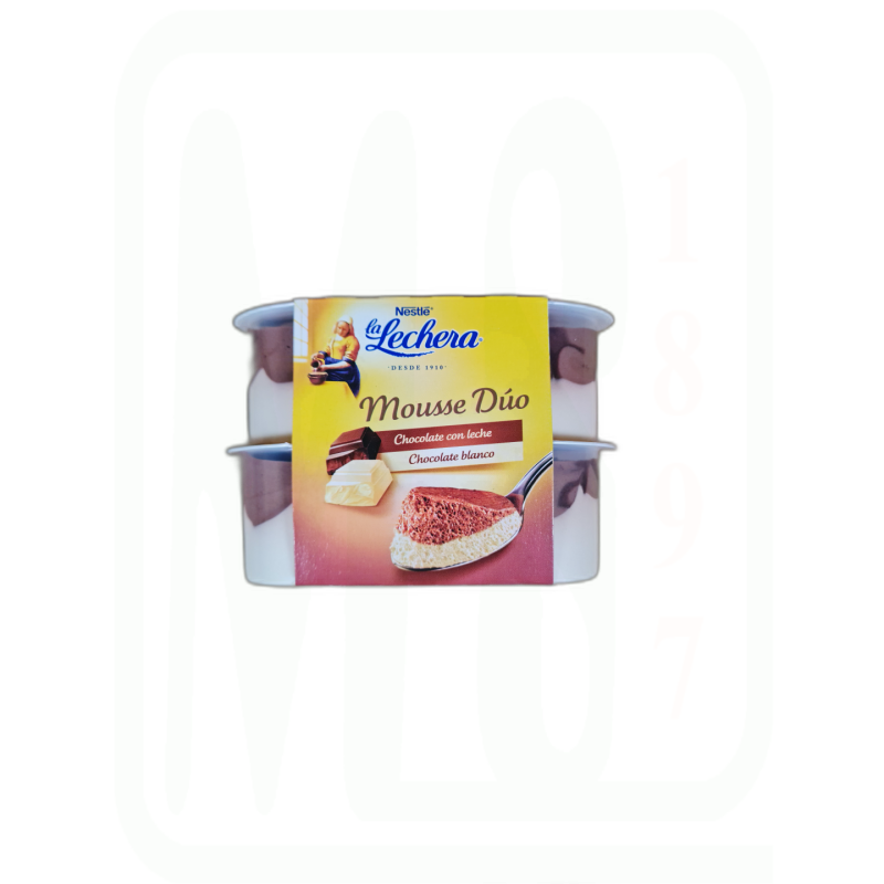 POSTRE MOUSSE DUO LA LECHERA PACK-4 X95 GR 