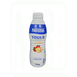 YOGUR LIQUIDO FRESA PLATANO 750ML