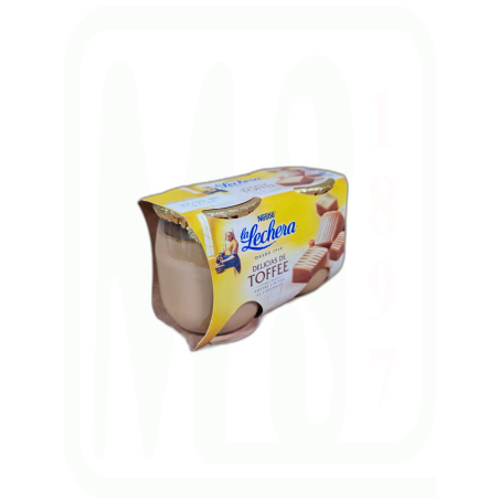 POSTRE YOGUR TOFFEE 2*125GR LA LECHERA 