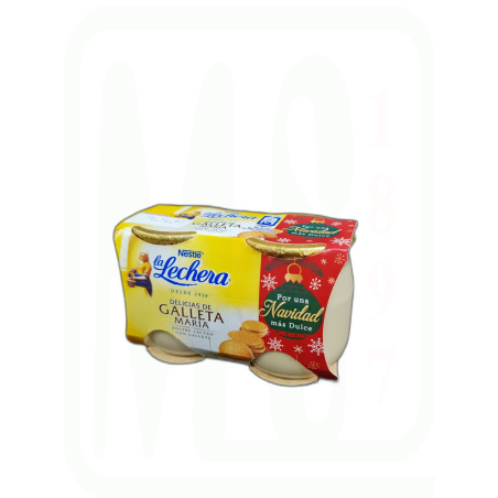 POSTRE YOGUR GALLETA LA LECHERA PACK-2 X 125 GR