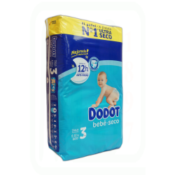 PAÑAL TALLA 3 4-10KG PACK-62