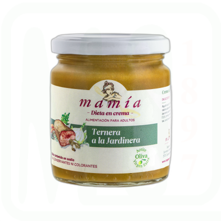 COMIDA ADULTOS TERNERA-JARDINERA-250GR