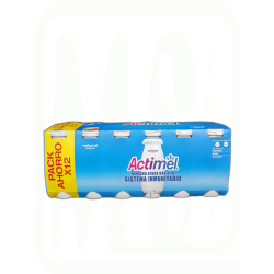 ACTIMEL LIQUIDO NATURAL PACK-12