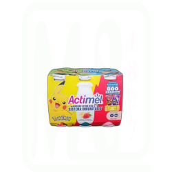 ACTIMEL LIQUIDO FRESA PLATANO PACK-6