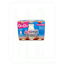 ACTIMEL LIQUIDO FRESA 0% PACK-6