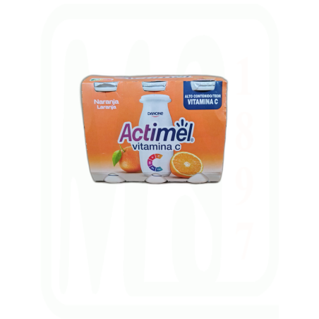 ACTIMEL LIQUIDO NARANJA VITAMINA PACK-6