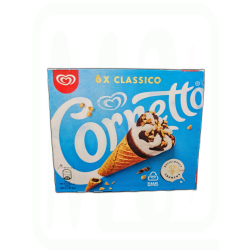 HELADO CORNETTO CLASSICO PACK-6 X 90 ML