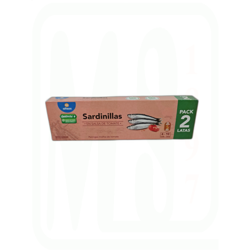 SARDINILLAS EN TOMATE 2X65GR