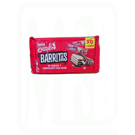 BARRITAS-GALLETA CHOCOLATE EXTRAFINO 6*18GR