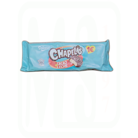 CHAPELAS CHOCOLATE LECHE PACK-3 135 GR