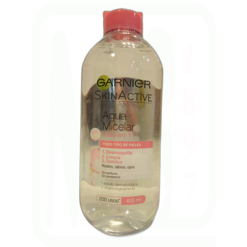 AGUA MICELAR SKIN 400ML TODO EN 1