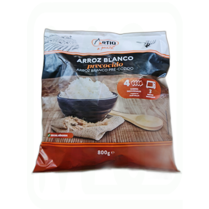 ARROZ BLANCO COCIDO PACK-4 X 200 GR