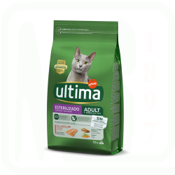 ALIMENTO GATO ESTERIL SALMON 1.5KG ULTIMA