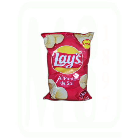 PATATAS LAYS PUNTO DE SAL BOLSA 145 GR