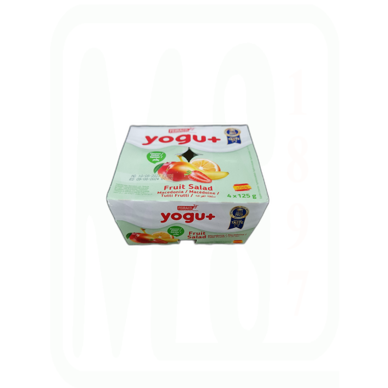 YOGUR MACEDONIA PACK-4 X125 GR