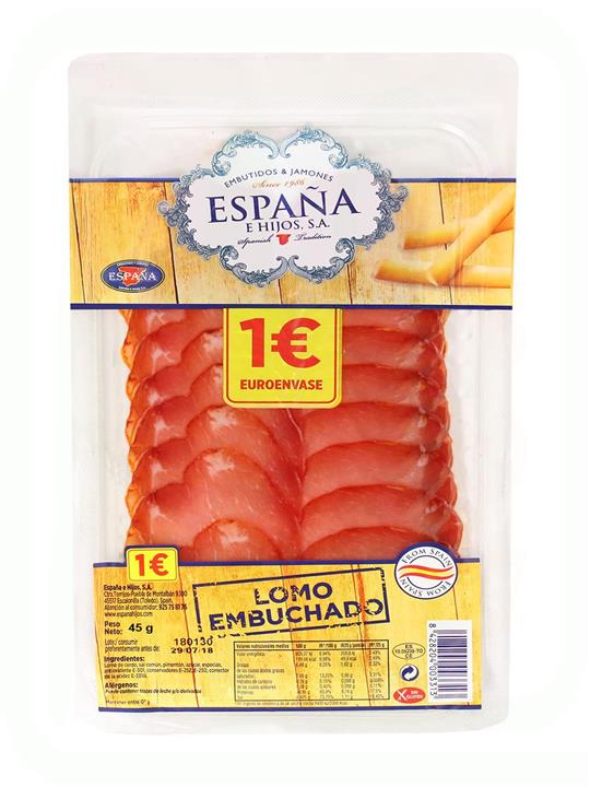 LOMO CAÑA LONCHAS 45GR