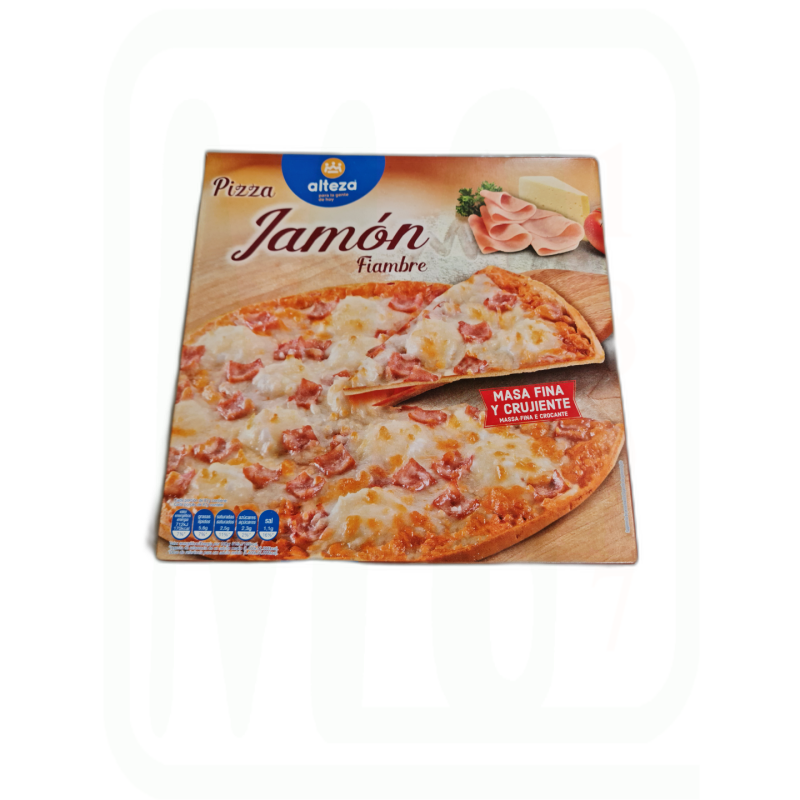 PIZZA JAMON QUESO 348GR