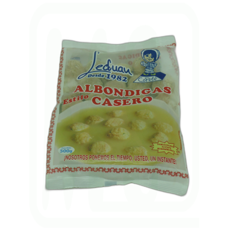 ALBONDIGAS CERDO ESTILO CASERO BOLSA 500 GR