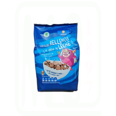 CEREALES RELLENOS LECHE SIN GLUTEN 500 GR