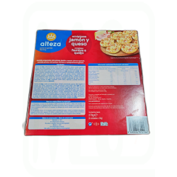 MINI PIZZA JAMON QUESO 9 UNIDADES 270GR - VALORES