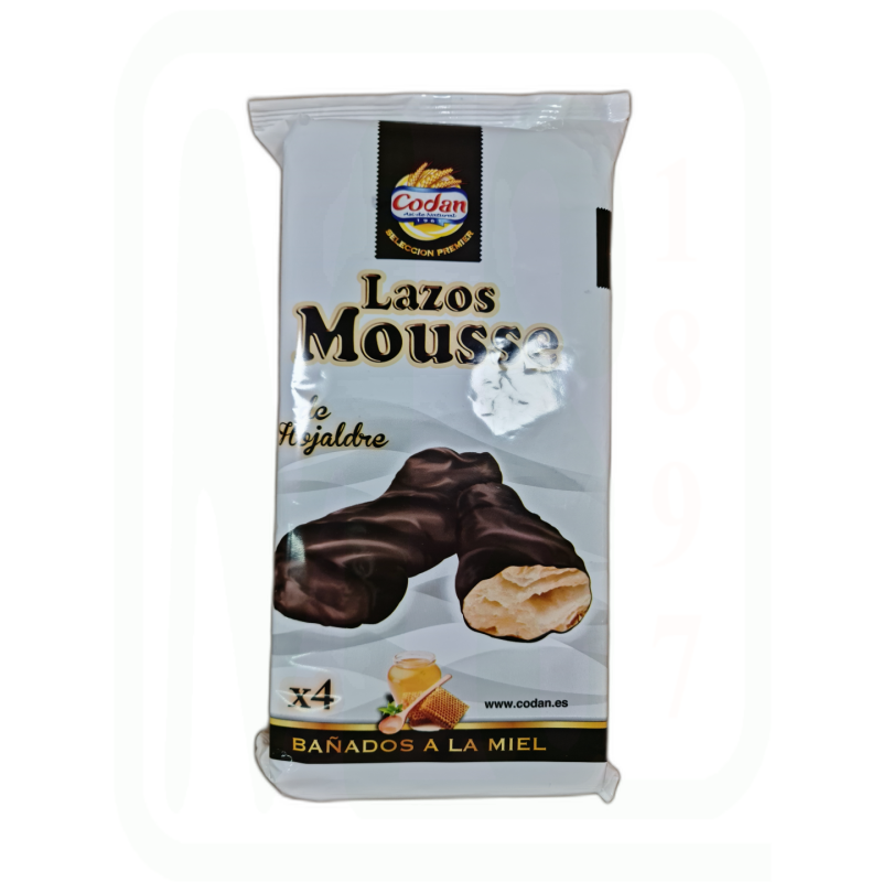 LAZOS MOUSSE CHOCO 148 GRAMOS