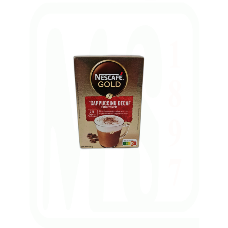 NESCAFE GOLD CAPPUCCINO-DESCAFEINADO10 SOBRES