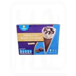 HELADO CONO BLACK COOKIES 4X120 ML