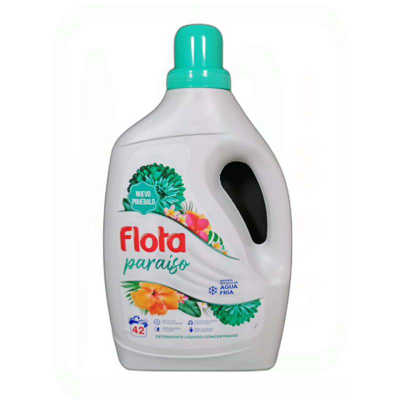 GEL DETERGENTE 42 DOSIS PARAISO