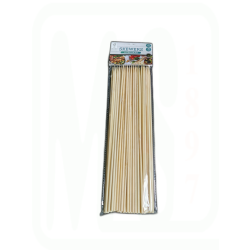 PALILLOS MADERA PINCHITOS 30 CM PACK-50