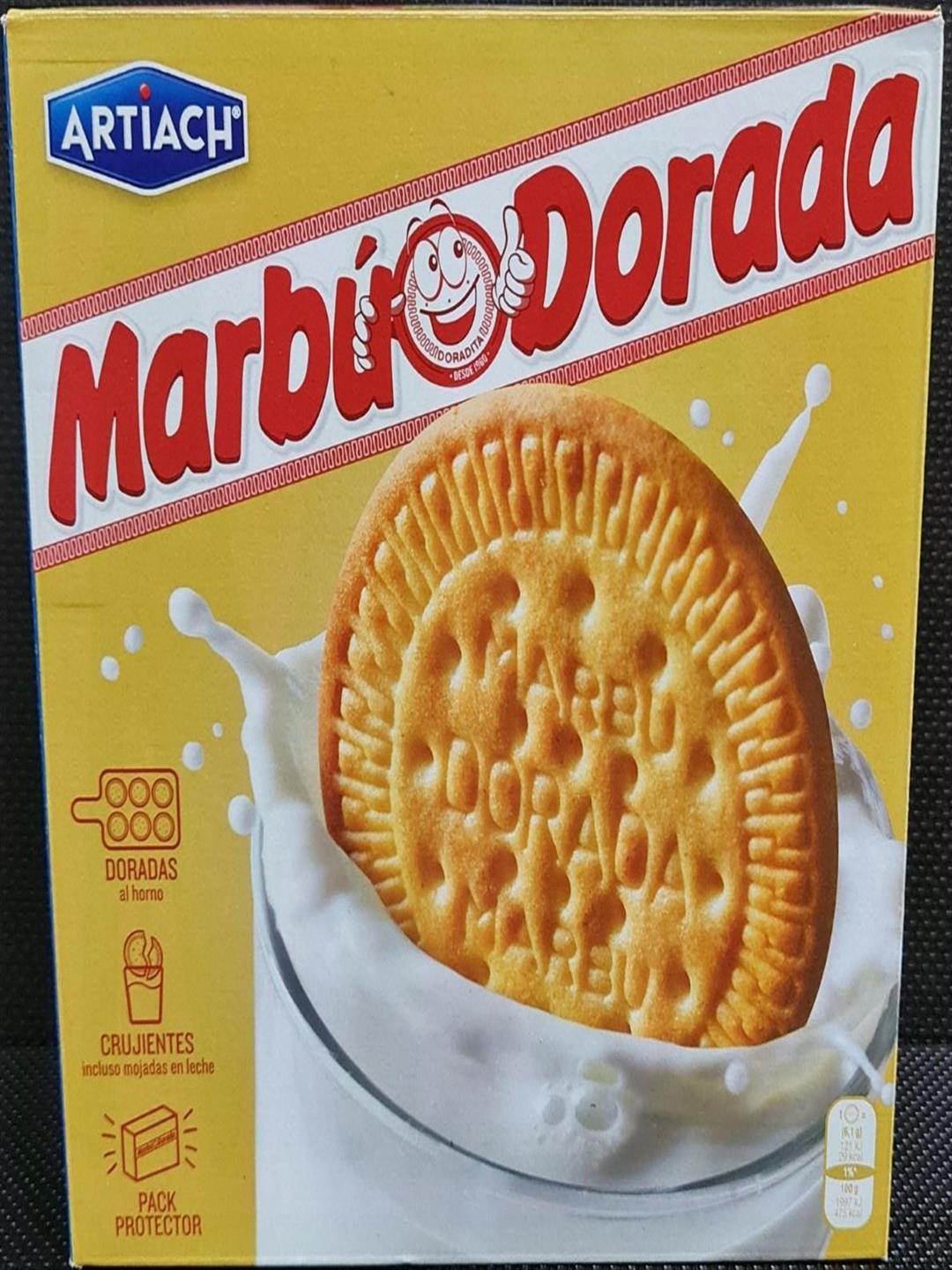 GALLETAS MARIA DORADA MARBU 600 GRAMOS