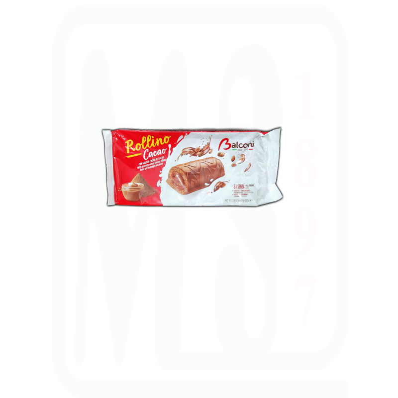 PASTELITO ROLLINO CACAO PACK-6 222 GR