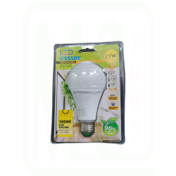 LAMPARA LED 21W CALIDA=210W