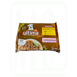 ALIMENTO PERROS F&D SALCH/PAVO 4X100 GR ULTIMA