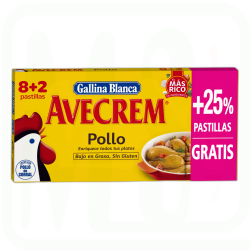 AVECREM POLLO 8+2 PASTILLAS 