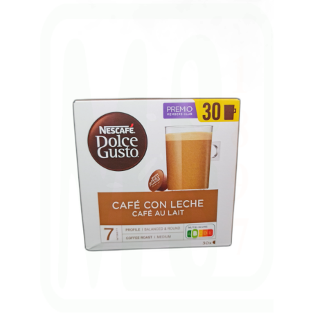 DOLCE GUSTO MAGNUM CAFE CON LECHE 30 CAPSULAS 