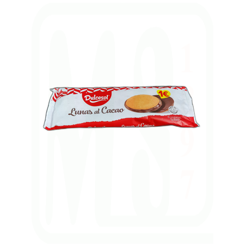 PASTELITOS LUNAS CACAO PACK-6 132 GR