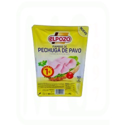 PECHUGA PAVO LONCHAS 80 GR - VALORES