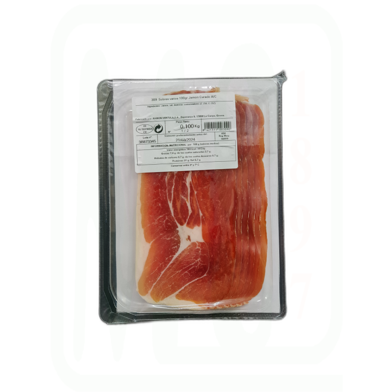 JAMON LONCHAS 100 GR