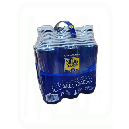 AGUA CAJA 6 UNIDADES 1.5 LITROS