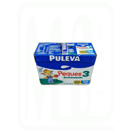 LECHE PULEVA PEQUES 3 CAJA 6 LITROS