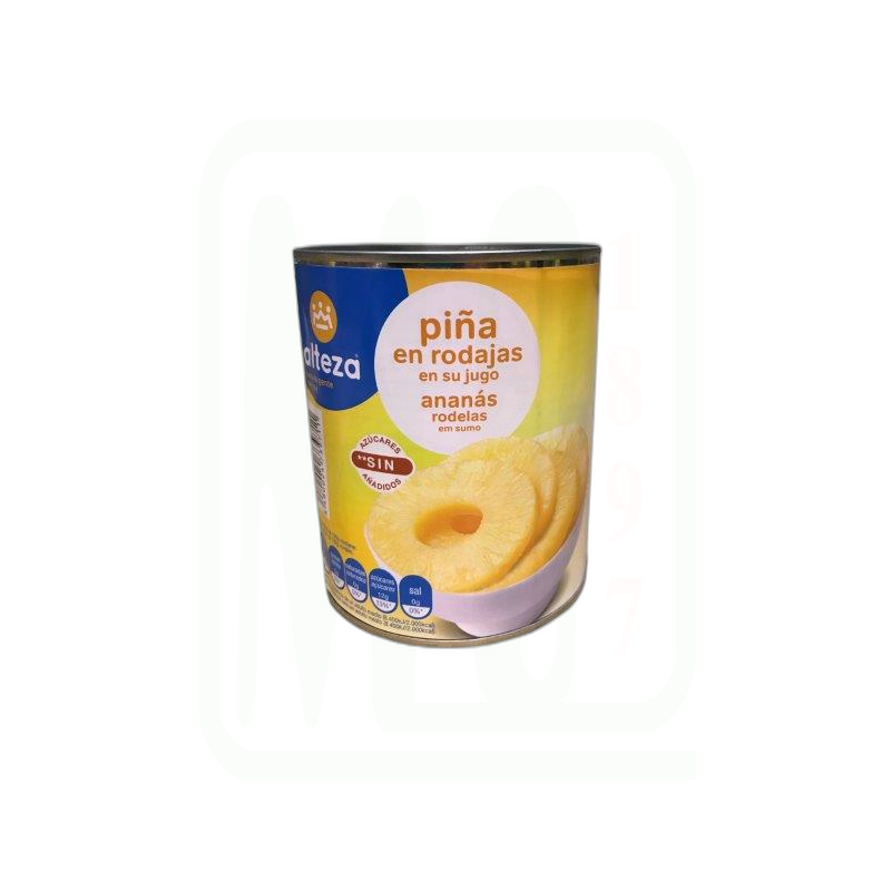 PIÑA EN SU JUGO LATA 490GR