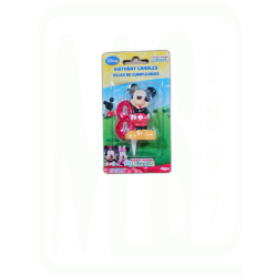 VELA NUMERO 8 MICKEY DISNEY