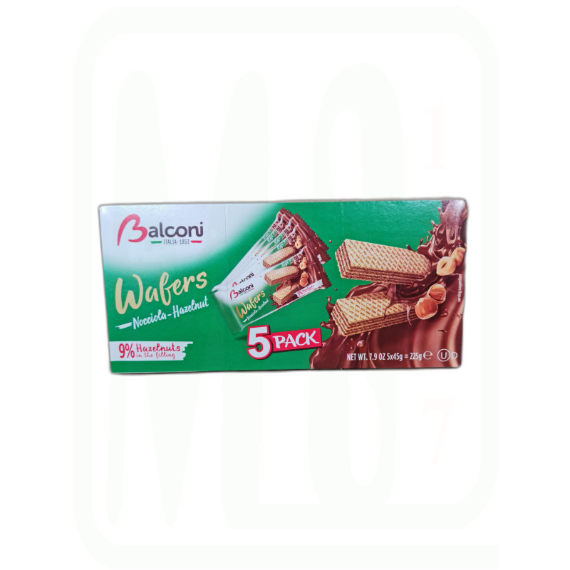 WAFER NOCCIOLA PACK-5 225 GR