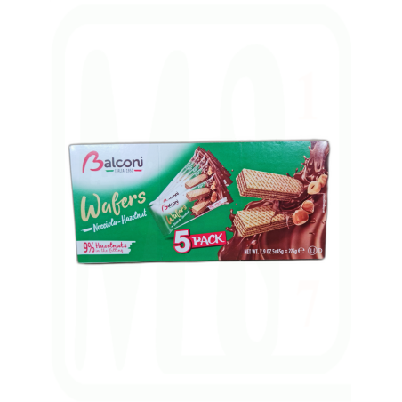 WAFER NOCCIOLA PACK-5 225 GR