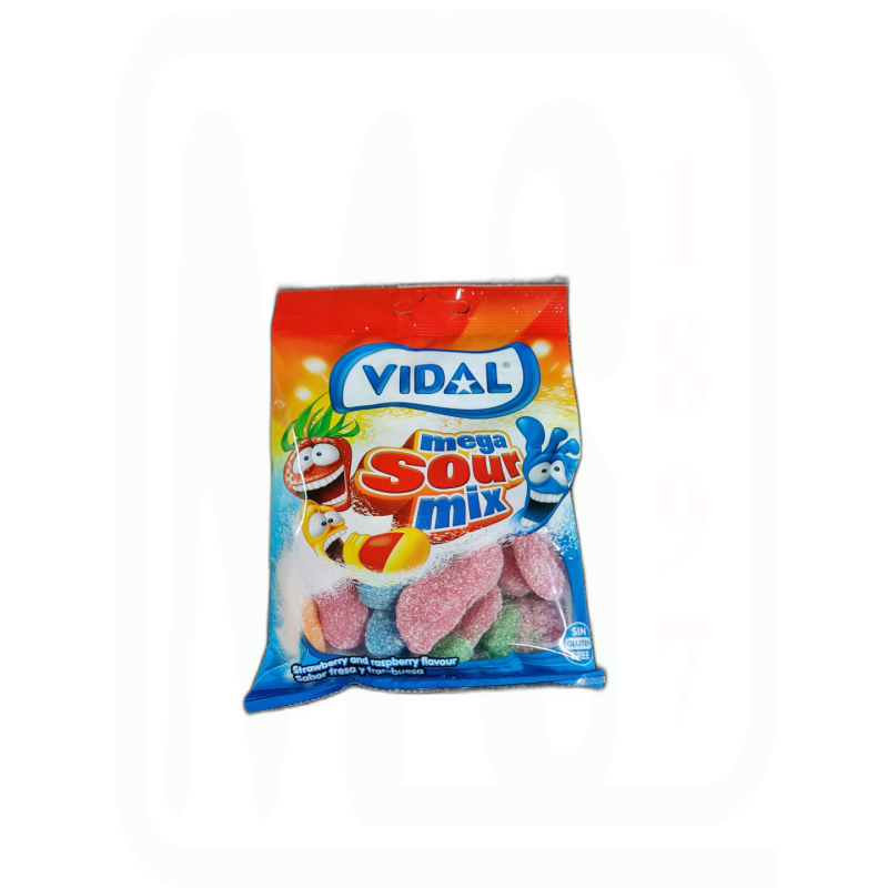 GOMINOLAS MEGA SOUR MIX 90 GR