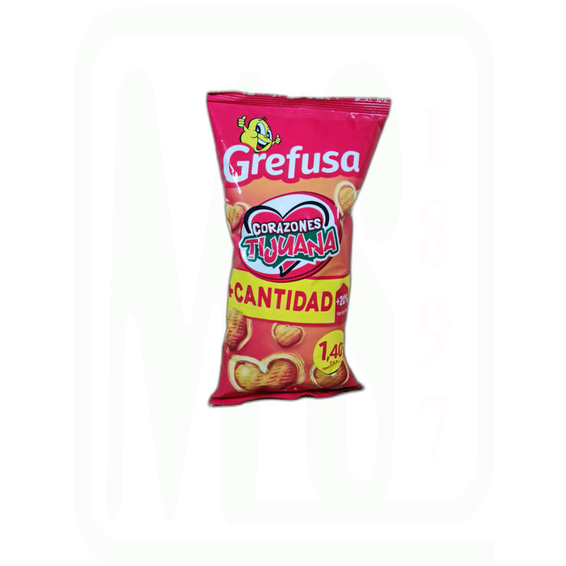 APERITIVOS CORAZONES TIJUANA + CANTIDAD 78 GR