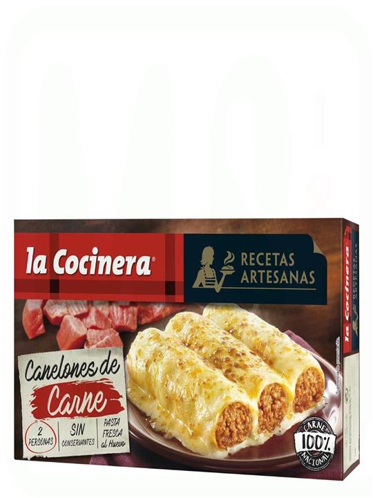 CANELONES DE CARNE 530 GR